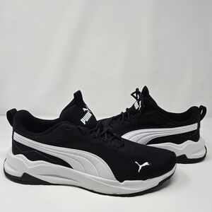 Puma Black and White Sneakers
